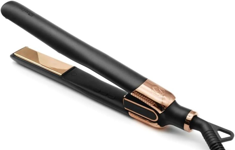 SRI StyleQ Flat Iron Hair Straightener Styler with GraphFlow Techonology, Negative Ions, Infrared Light Therapy, 12 Heat Settings – for Straight, Smooth Styles or Waves and Curls on All Hair Types SRI StyleQ Flat Iron Hair Straightener Styler with GraphFlow Techonology, Negative Ions, Infrared Light Therapy, 12 Heat Settings – for Straight, Smooth Styles or Waves and Curls on All Hair Types