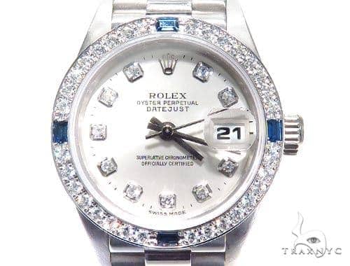 Ladies President Diamond Rolex Watch 42023 Ladies Rolex Collection Gold 18k Round Cut 1 00 Ct