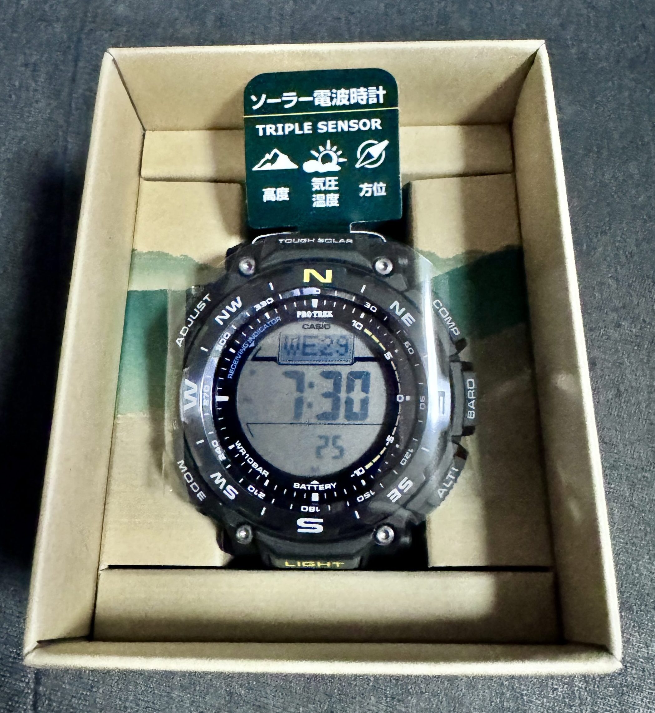 PRO TREK PRW-3400Y-2JF を買ってみた | macfancy
