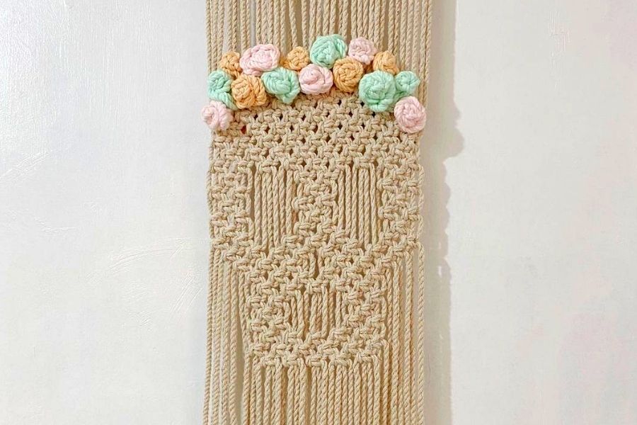 Halloween applique patterns 8 halloween patterns to use for quilting or applique. Tutorial Of The Week Macrame Halloween Skull Wall Hanging Pattern By Habit Made Macrame For Beginners