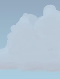 как рисовать облака в фотошопе