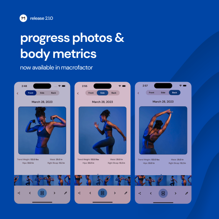 Does macrofactor track workouts