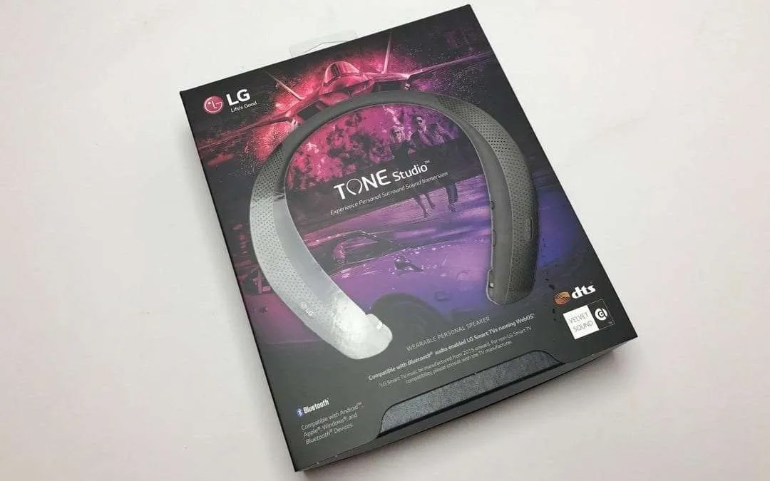 lg tone studio wearable personal speaker
