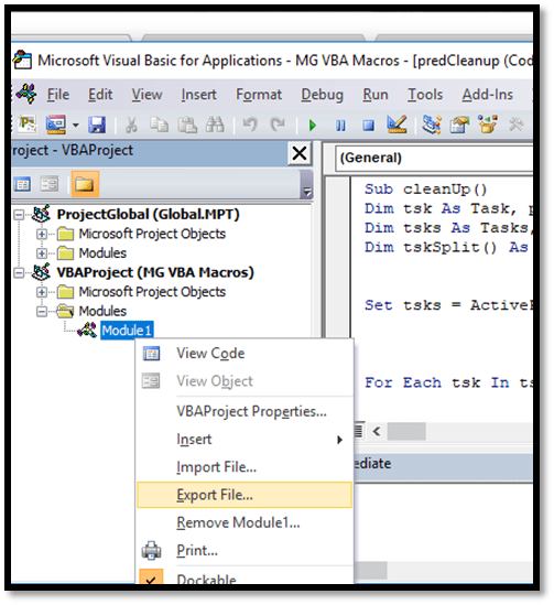 Vb Project Modules Example Modul les microsoft project - rebermo