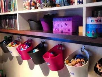 Um bom brinquedo não é o mais lindo e nem o mais caro. 40 IdÃ©ias para organizar os brinquedos dos filhos em casa