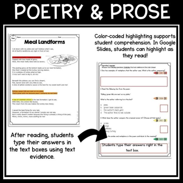 figurative language 4th 5th grade magicore