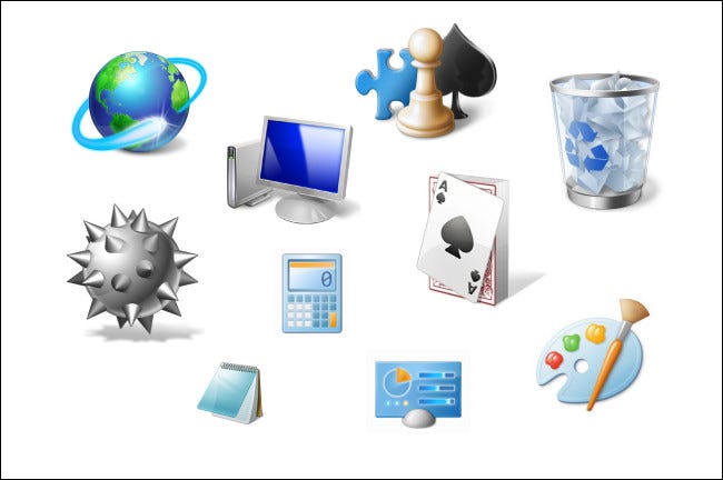Uma Historia Visual Dos Icones Do Windows Do Windows 1 Ao 11 Mais Geek