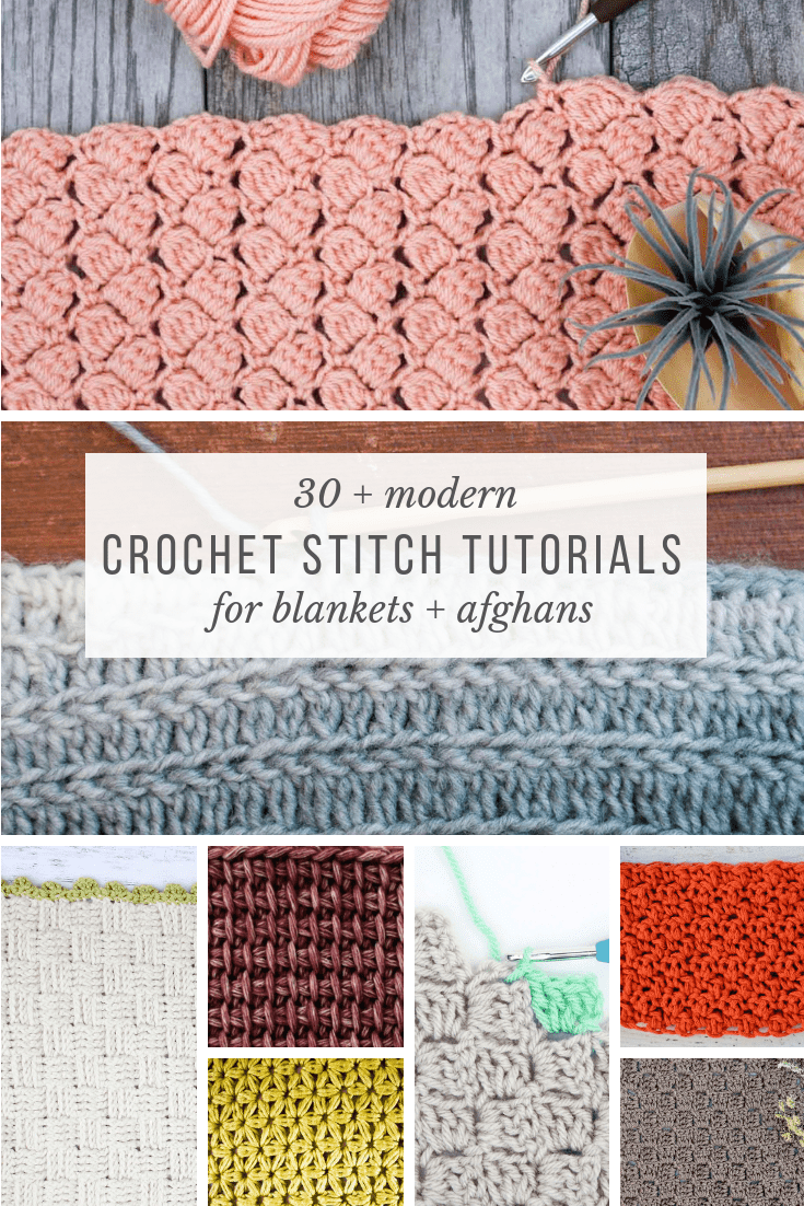 The butterfly crochet stitch is a stitch pattern worked across multiple stitches and multiple rows. 30 Crochet Stitches For Blankets And Afghans Many With Video Tutorials