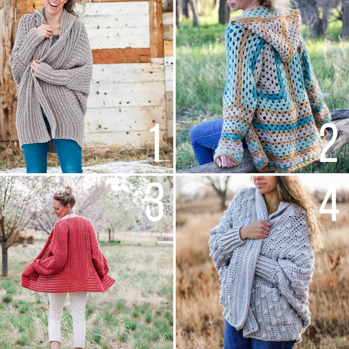 Once you how how to do basic crochet stitches such as the slip stitch and half double crochet you will fly through this project. Easy Chunky Crochet Sweater Free Pattern From Make Do Crew