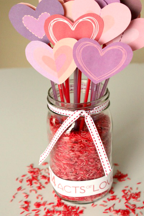 Countdown to valentine's day on february 14, 2022 00:00:00 Counting Down To Valentines With 14 Acts Of Love A Free Printable Make And Takes