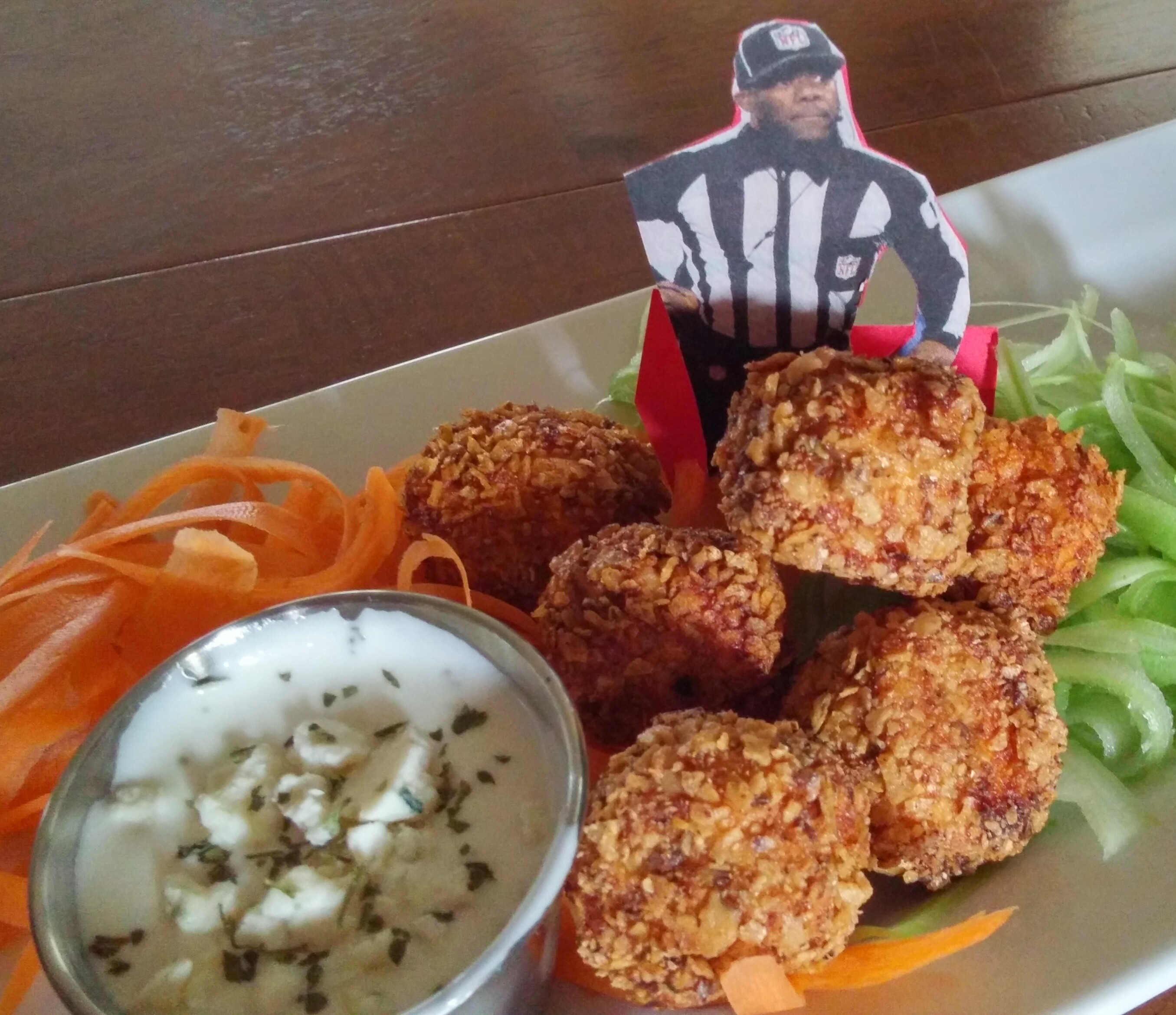 Buffalo Chicken Dip & Chip Bites to MAKEOVER MY LEFTOVER