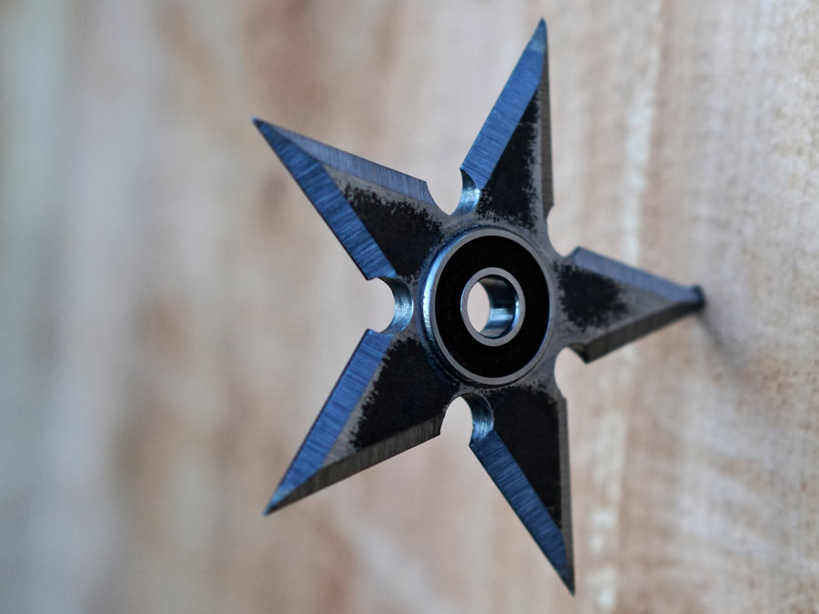 Make a Ninja Star Fidget Spinner | Make: