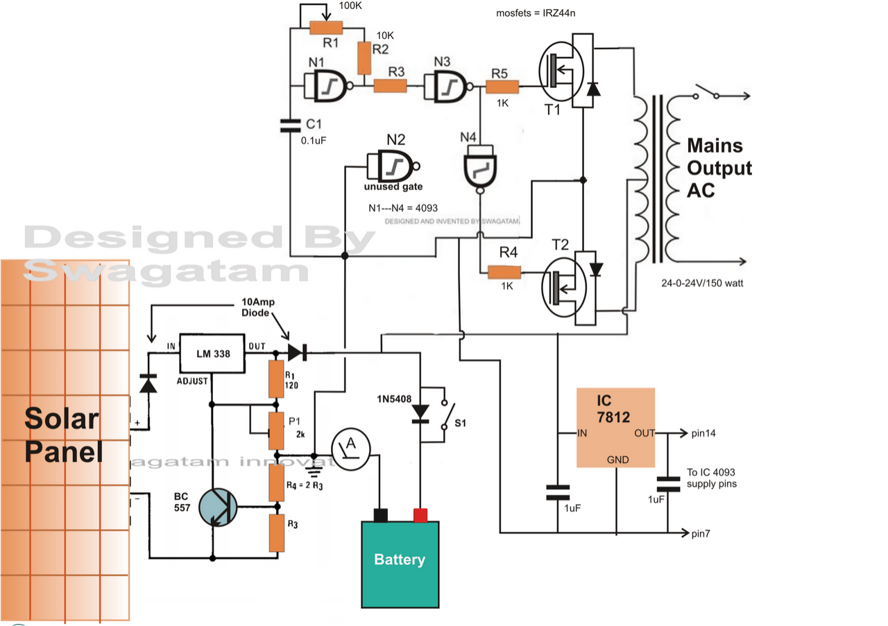 Luckily, there are some places that may have just what you need. Simple Solar Inverter Circuits For Students