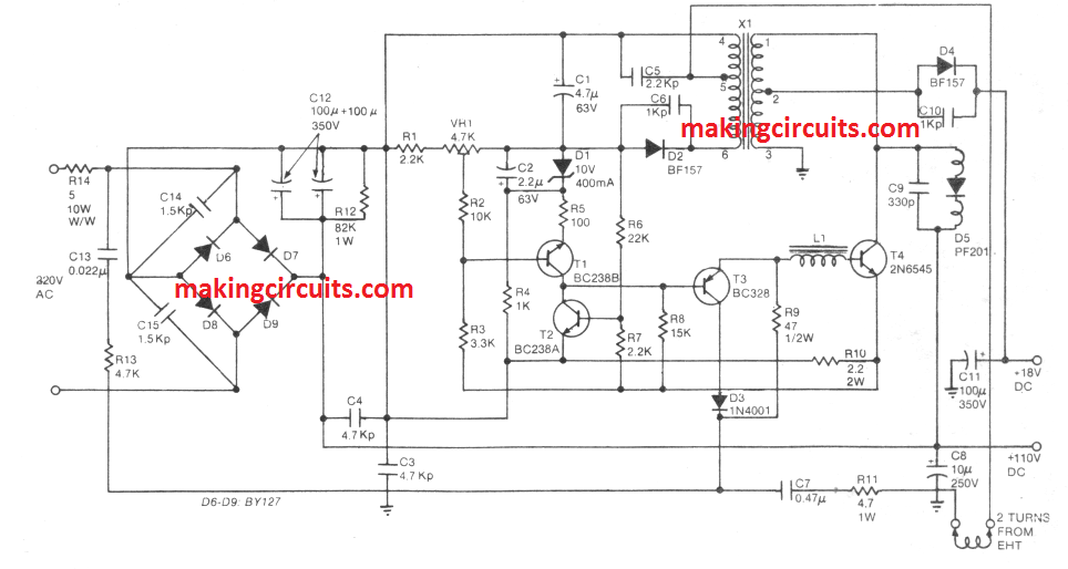220 Volt Wiring To 110 Diagram