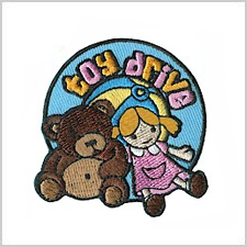 Toy Drive Patch - MakingFriends