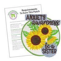anxiety-awarenedd-patch-program Girl Scout anxiety awareness patch program