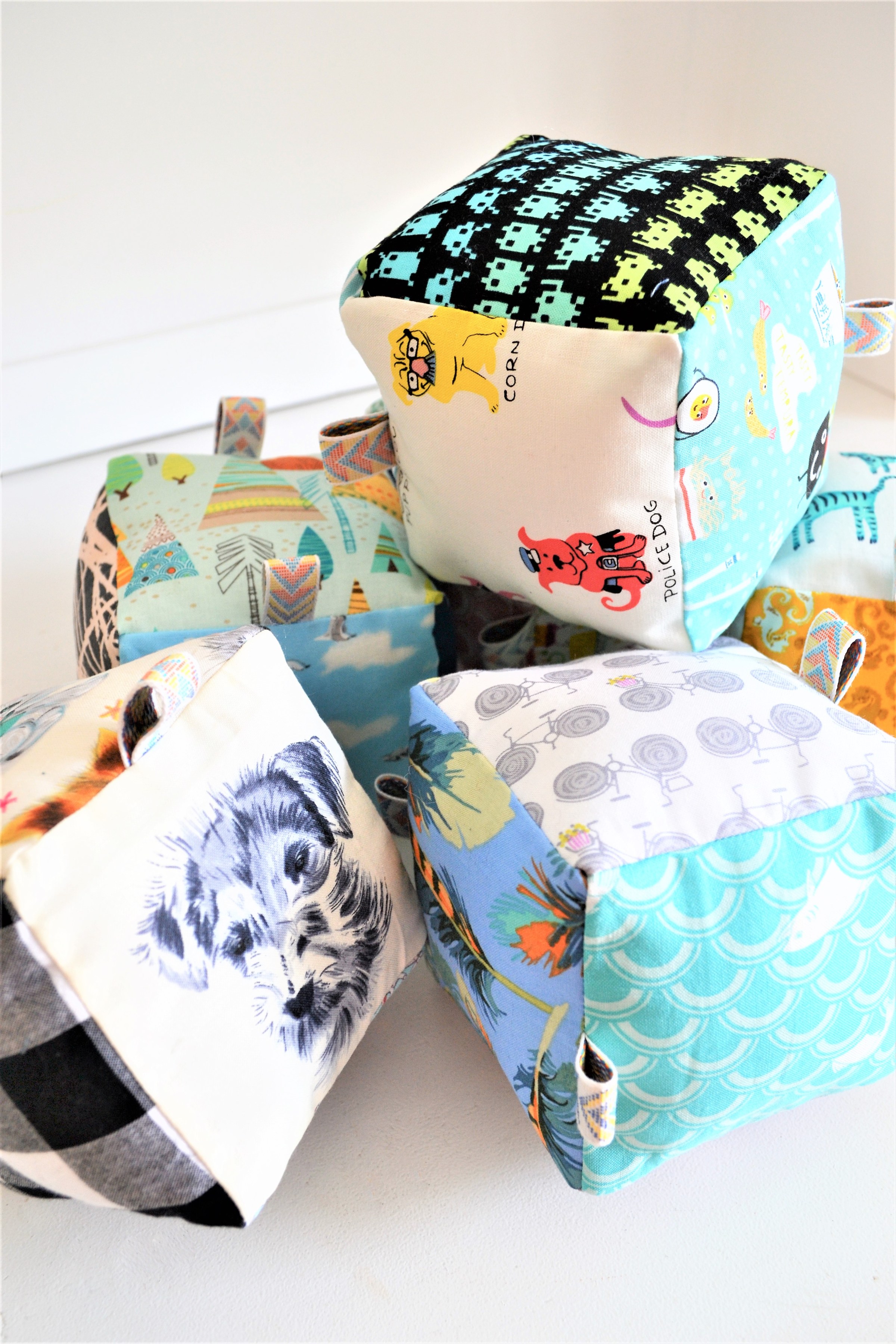 The Best DIY Easter Gift Ideas For Kids - DIY Cloth Baby Blocks