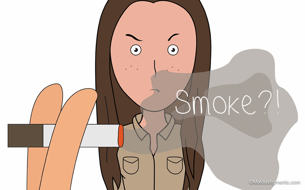 Somehow we're still allowed to smoke