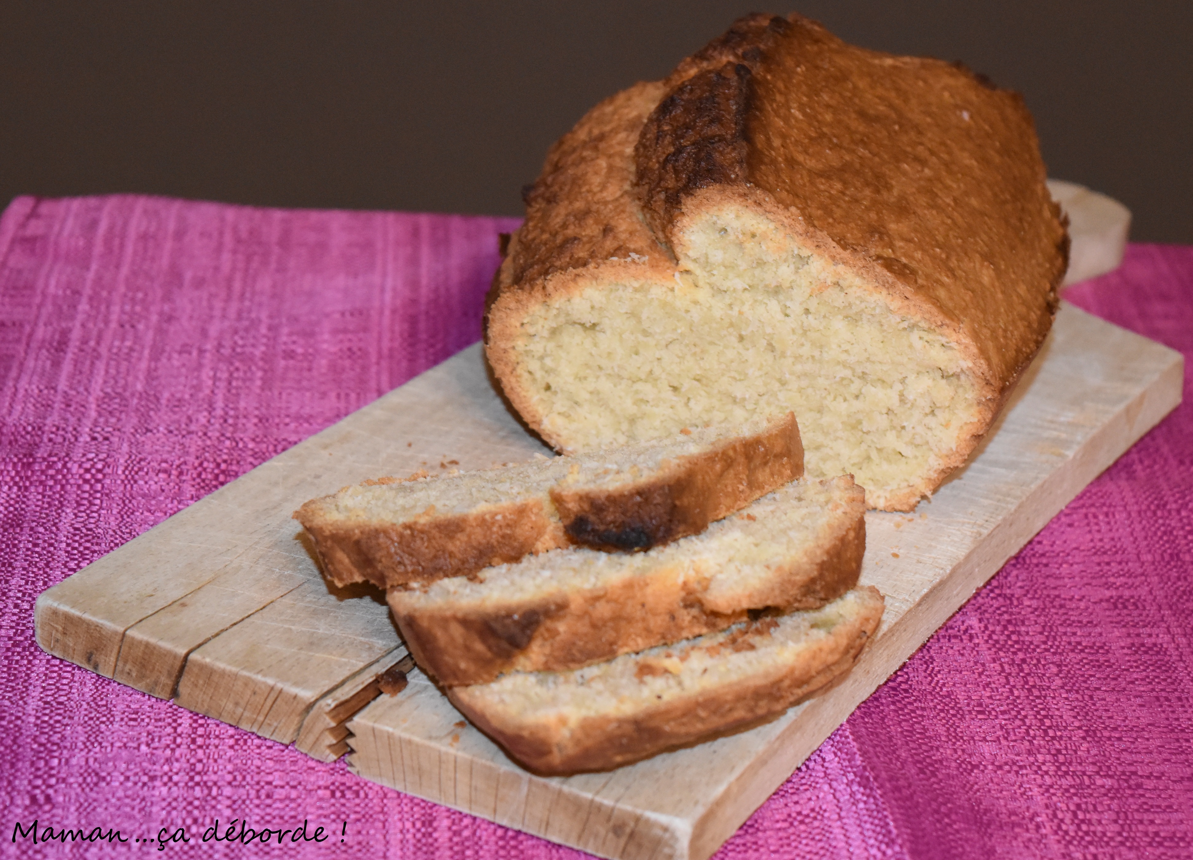 Coconut bread Maman...ça déborde