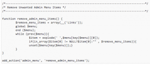 Remove_action( 'wp_head', 'adjacent_posts_rel_link_wp_head', 10, 0 );. How to Remove Unwanted Items from the WordPress Admin Sidebar - ManageWP