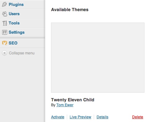 The styles from your child theme are being added . How To Create A Child Theme In Wordpress Managewp