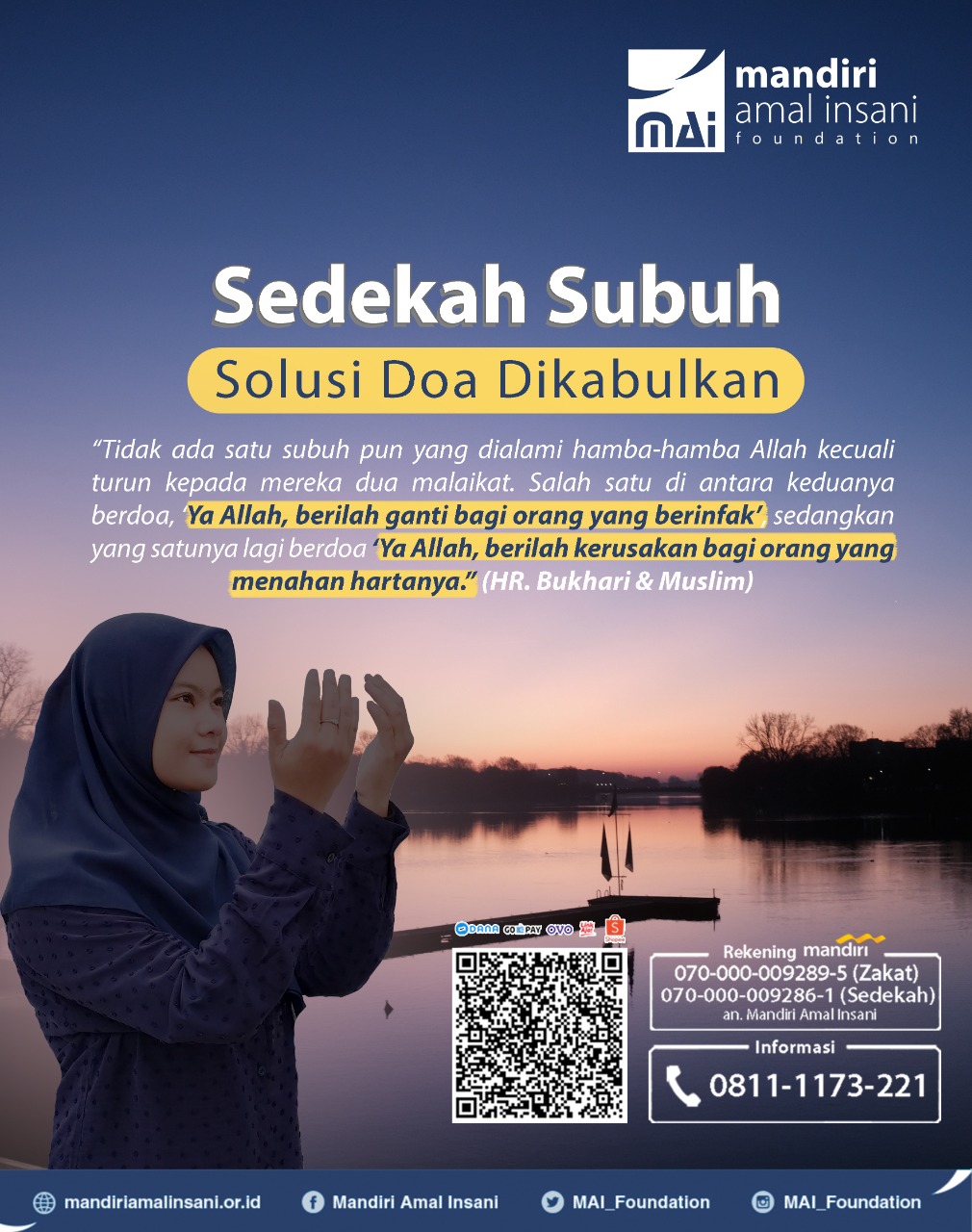 Keajaiban Sedekah Subuh - Badan Amil Zakat - MAI Foundation