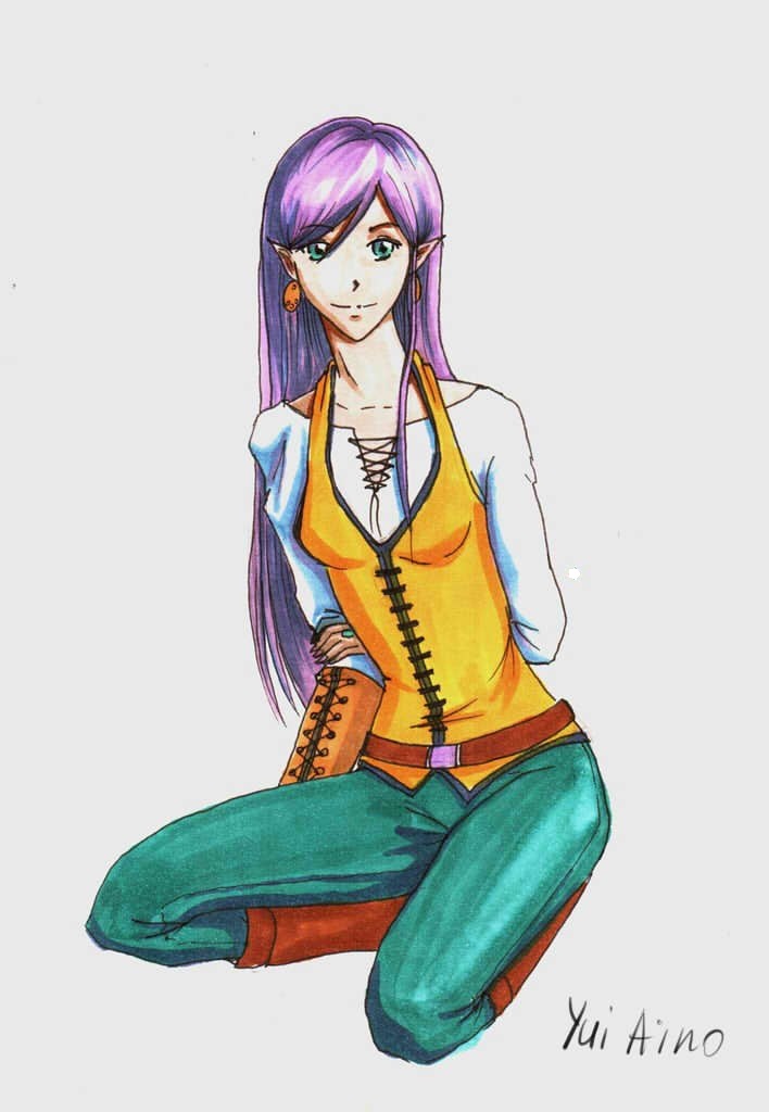 аниме аксессуары рисовать