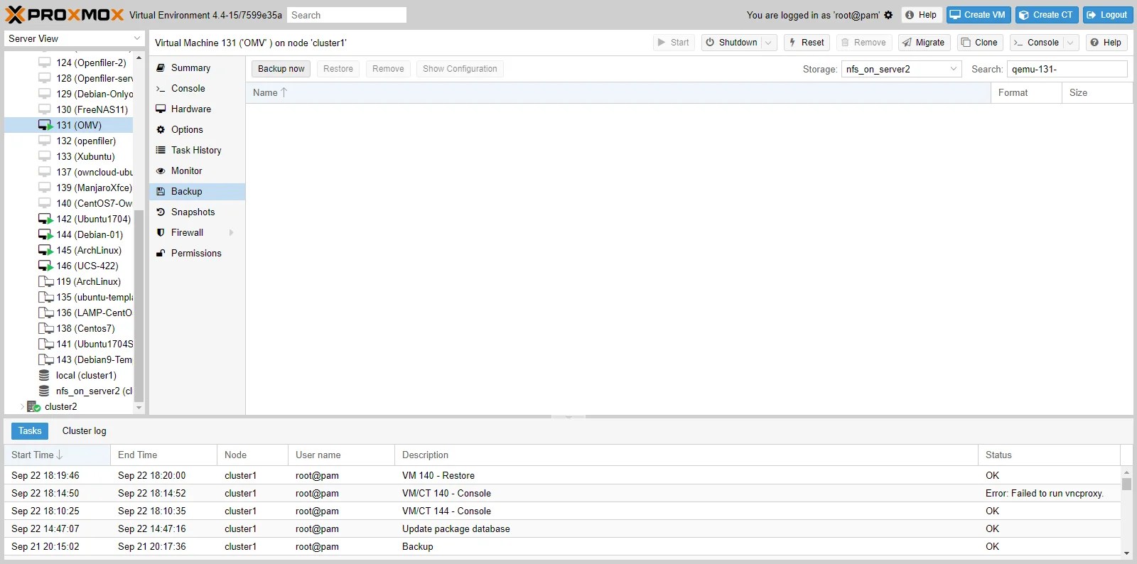 How to Backup Virtual Machine on Proxmox Virtual Environment