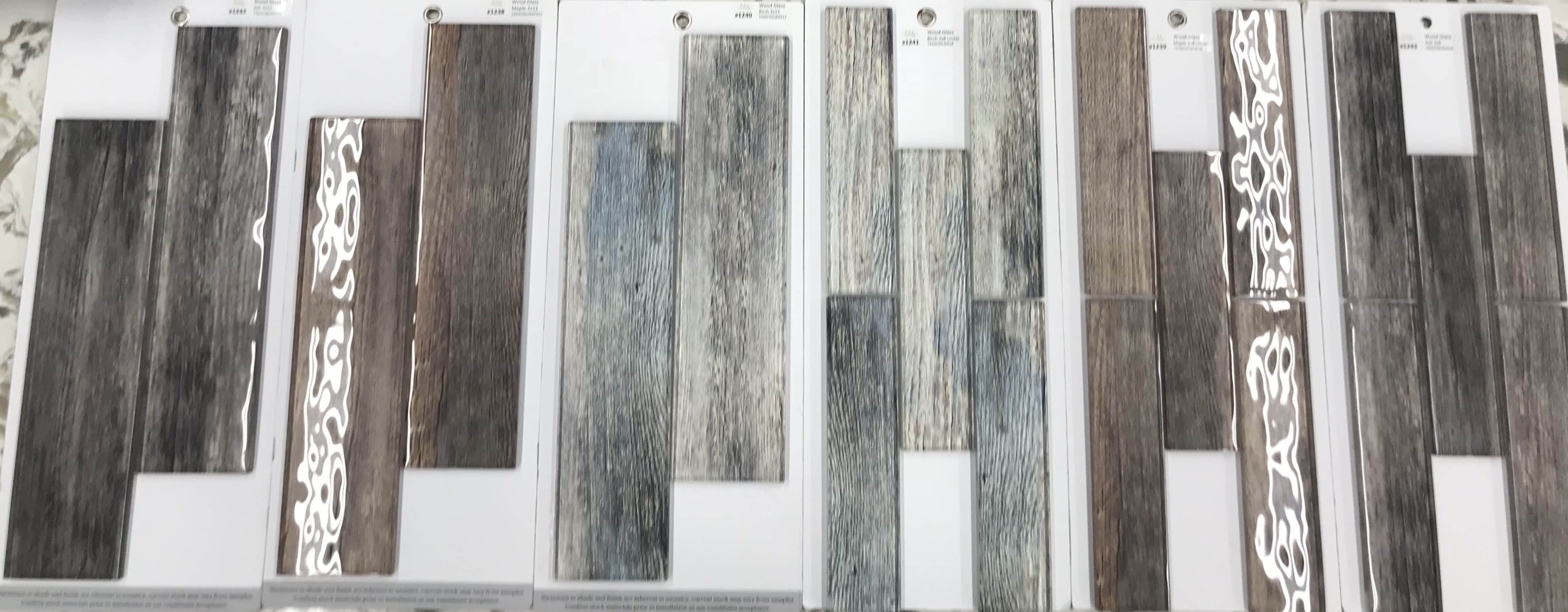 Wood Look Has Made it to Backsplashes! Mann Tile Design Studio and