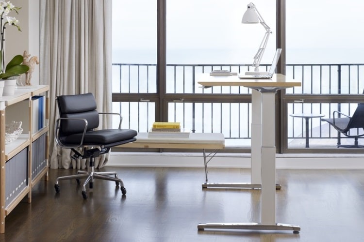 Home Office With Standing Desk Novocom Top