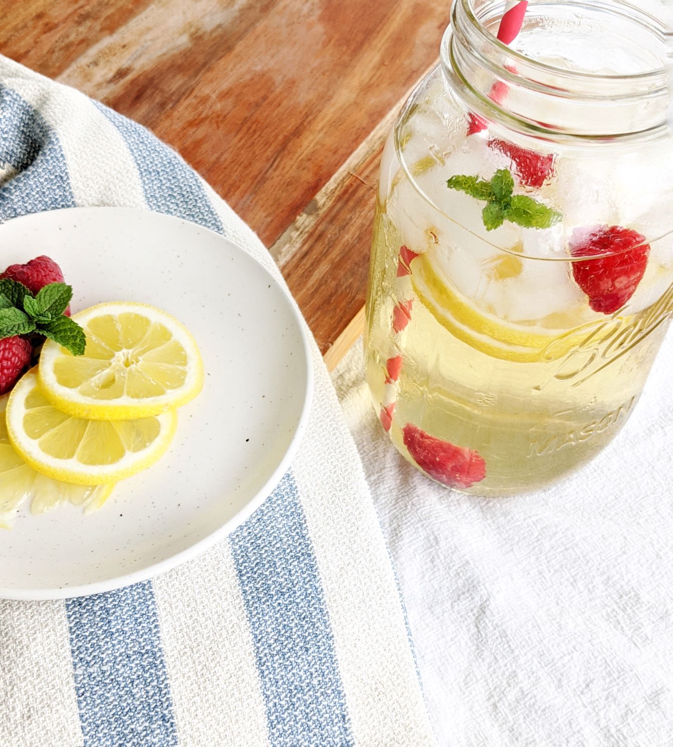 Raspberry Mint Iced Green Tea Maple Lane Kitchen