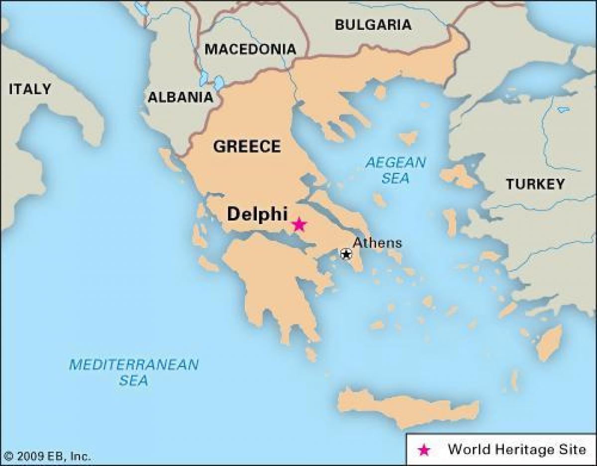 You can also compare the travel time if you're flying or driving by calculating the distance from athens to delphi. Delphi Greece Map Map Of Greece Delphi Southern Europe Europe
