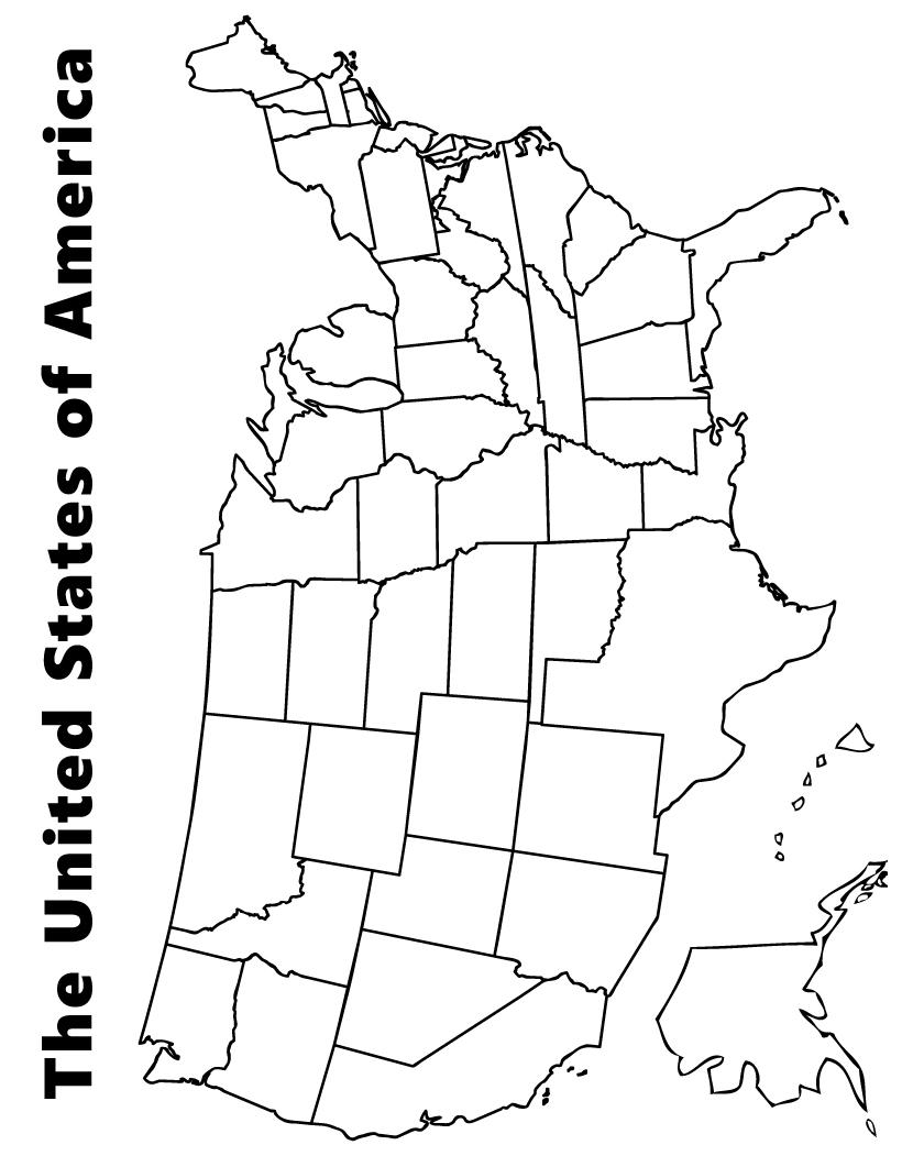 printable blank us map blank printable us map northern america
