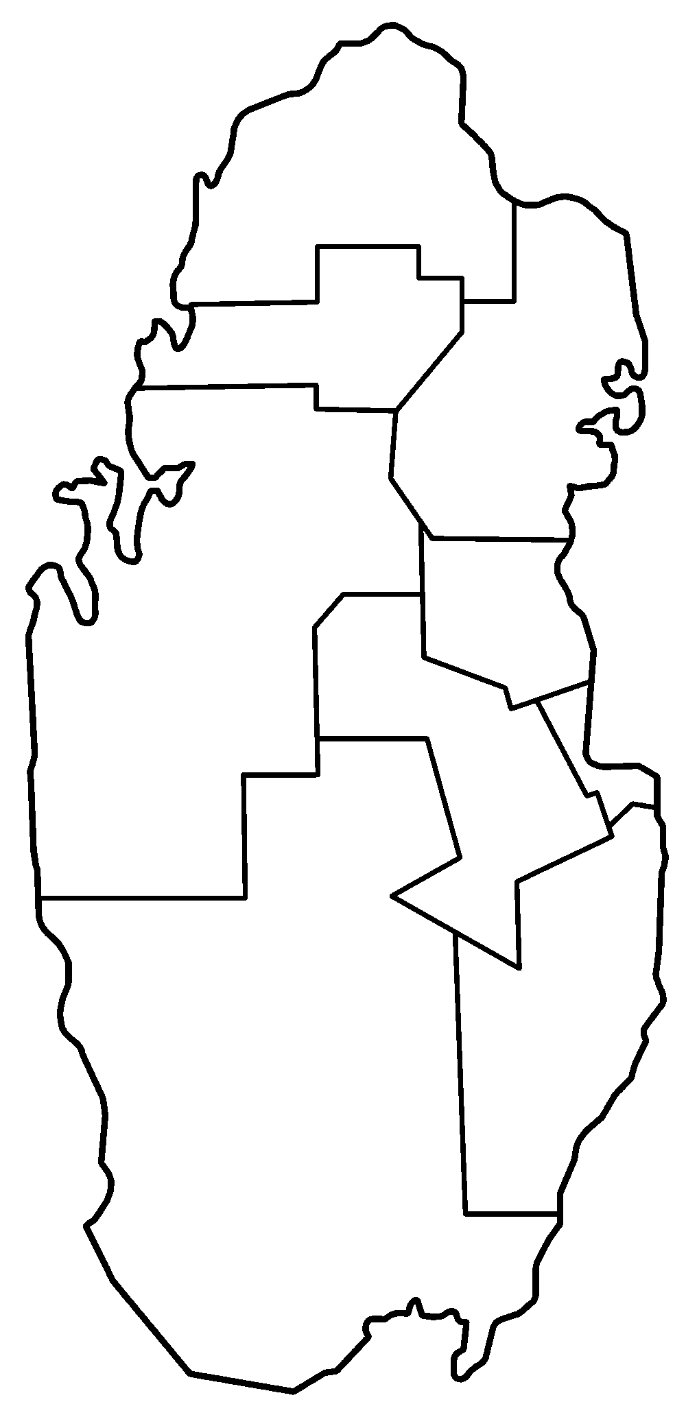 qatar flag coloring pages learny kids