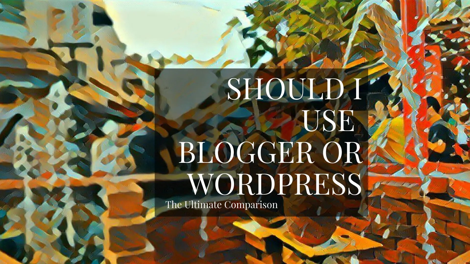You can choose from million of plugins out there. Blogger vs WordPress: Which is the best blogging site?