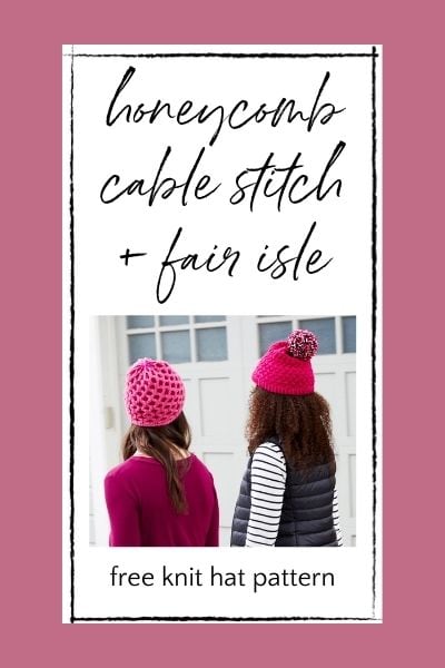 Knowing which channels are available and how to find your specific cable guide is important in order to get the most out of your cable package. Eye Catching Free Knit Hat Pattern Honeycomb Cable Stitch And Fair Isle Techniques Marly Bird
