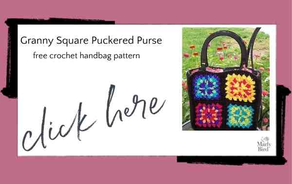 Use any crochet square pattern you like (there are zillions to choose from on the web), use your favourite yarn colors, and put them together using … Textured Granny Square Crochet Purse Free Pattern Marly Bird