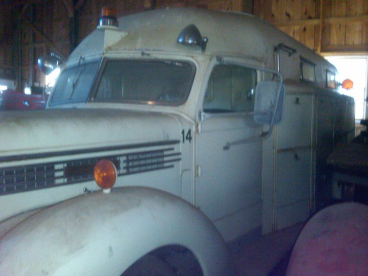 Cool Antique Rescue Truck Available for Sale