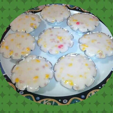 Rebus sagu mutiara sampai empuk. Kue Cantik Manis Jagung Mary Memasak