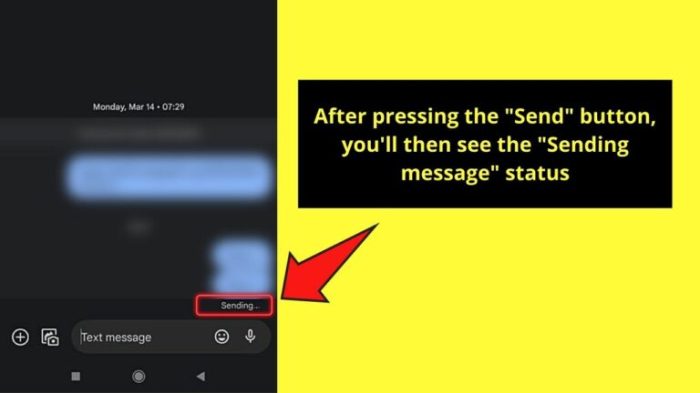 Can you recall a text message on an android