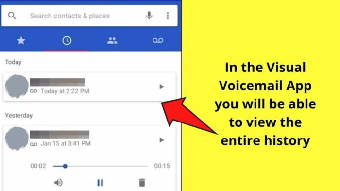 How to delete voicemail greeting on android
