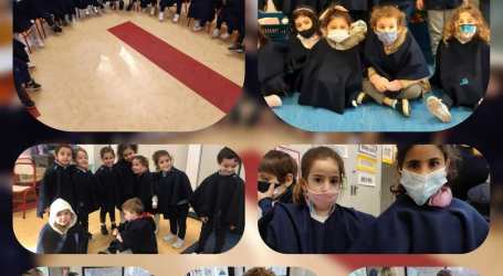 Yeshurun Torá entregó mantas institucionales a alumnos, profesores y personal de la escuela