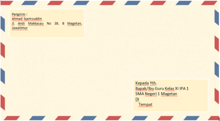 Pakailah amplop lamaran kerja warna coklat dan ada tali untuk penguncinya. Contoh Surat Izin Sakit Sekolah Terbaru Contoh Sura Izin Benar