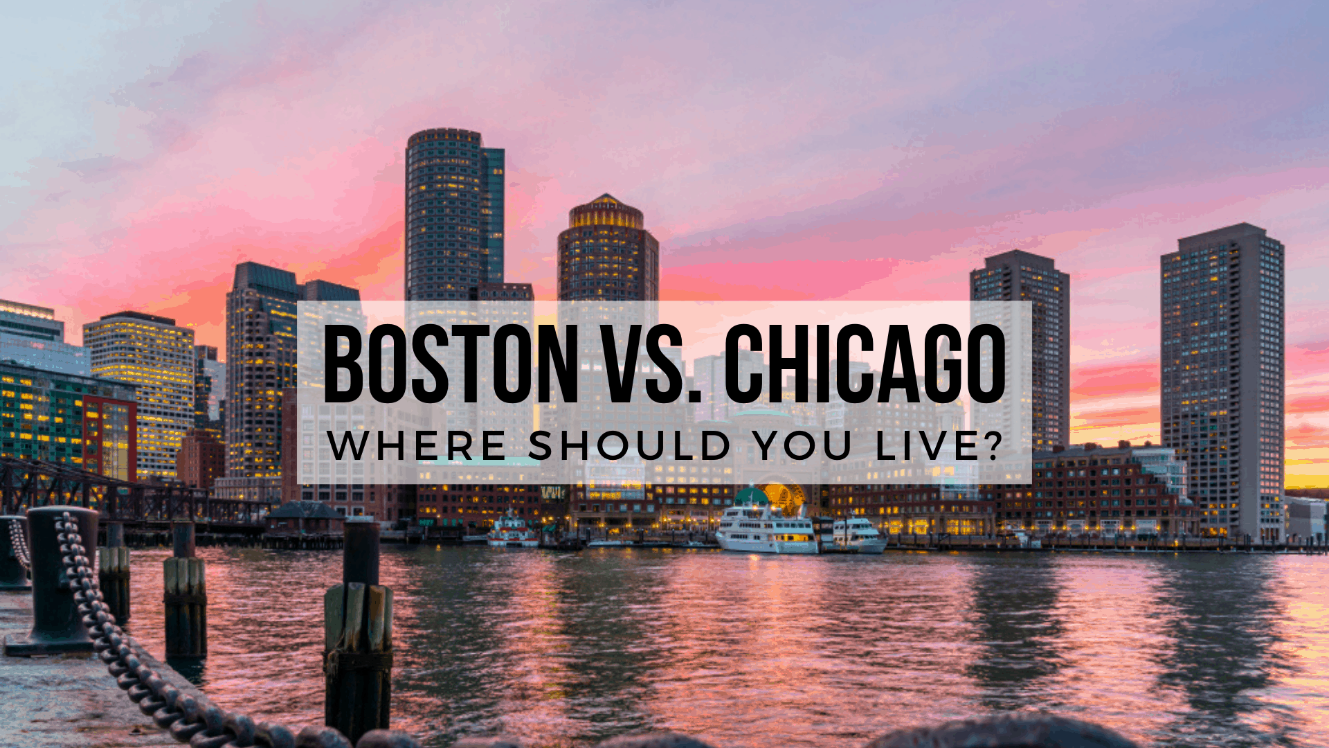 There are many things to learn to become an expert (this is why we have accountants), but the essentials actually are. Boston Vs Chicago 2021 Where Should You Live Tips Data