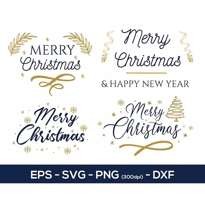 1 master file with all eight quotes in one place in svg, dxf & eps format; Christmas Sublimation Quotes Christmas Svg Designs