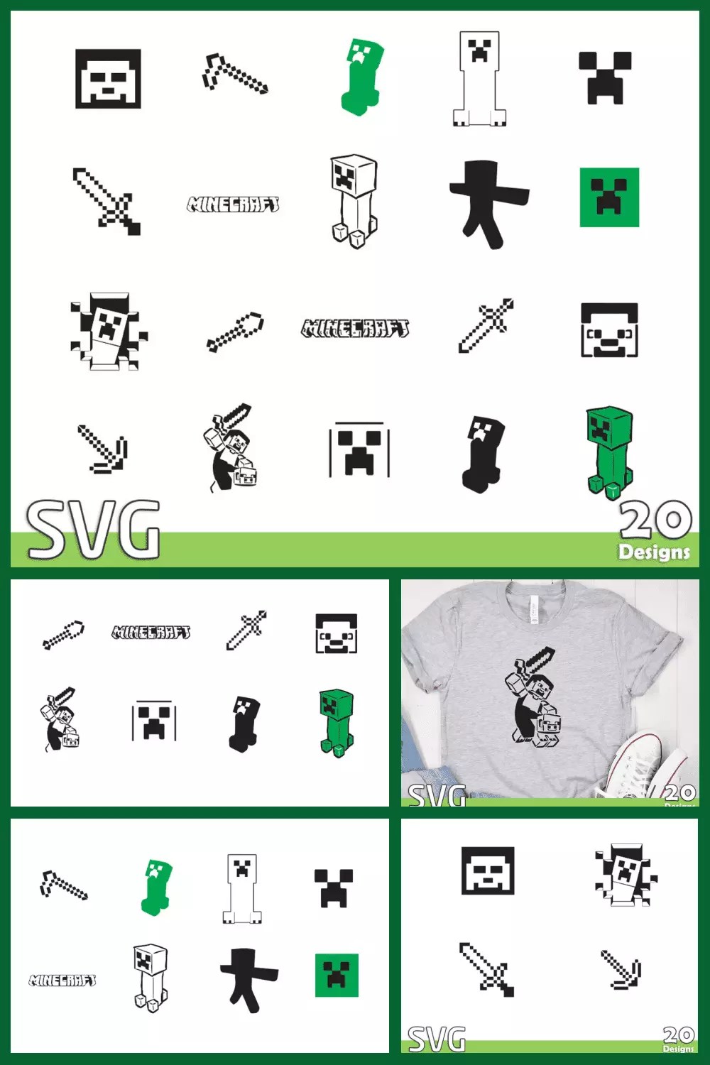 Are you looking for original and cute high quality clip art images to use . 10 Best Minecraft Svg Images 2021 Free And Paid
