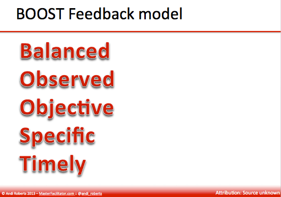 Boost feedback model - Andi Roberts