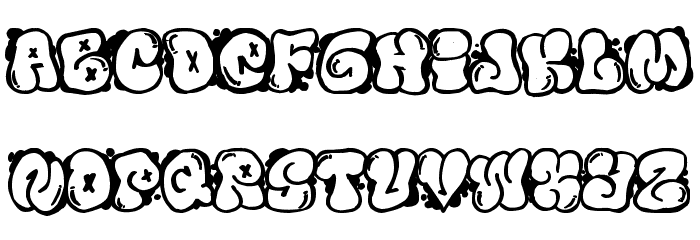 как рисовать балончиковой краской на стене