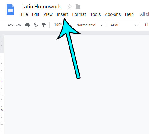 How to Add a Page Number at the Top Right in Google Docs ...