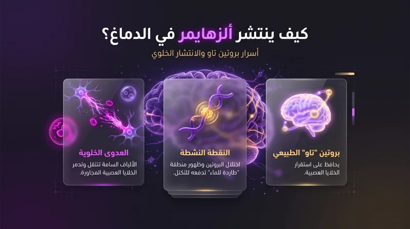 اكتشاف طبي مذهل: تحديد &ldquo;النقطة السرية&rdquo; لانتشار ألزهايمر في الدماغ.. هل اقترب العلاج النهائي؟